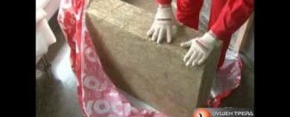 Монтаж утеплителя ROCKWOOL ЛАЙТ БАТТС. Видео.
