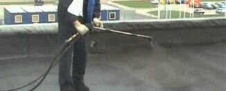 Гидроизоляция кровли. Жидкая резина Технопрок. Видео.