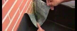 Гидроизоляция крыши бутилкаучуковой мембраной. Видео.