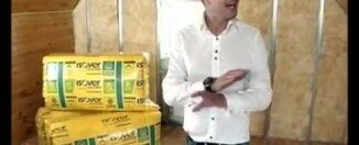 Утепление мансарды утеплителем ISOVER. Видео инструкция