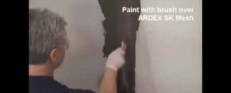 Гидроизоляция ARDEX 8 + 9. Видео