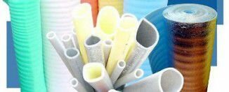 Вспененный полиэтилен – новейшее слово в мире теплоизоляционных материалов Виды материала и его ассортимент